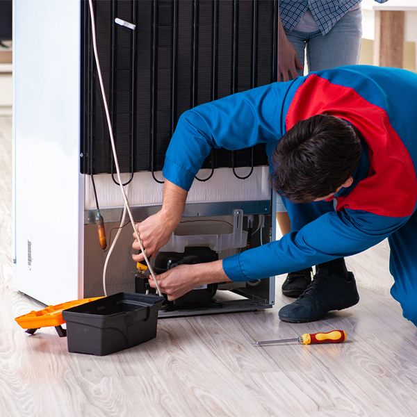 how long does it usually take to repair a refrigerator in Ogema